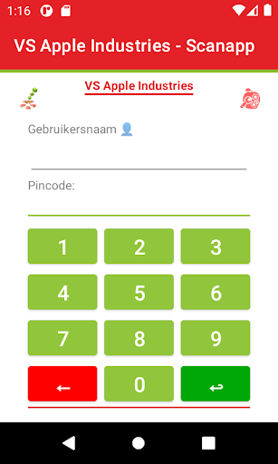 VSApple Scanapp Screen 2