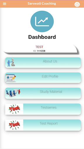 Android application Saraswati Coaching Center screenshort