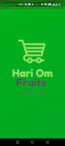 Android application Hari Om Fruits screenshort