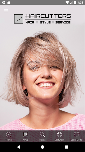 Android application Haircutters Hair Style screenshort