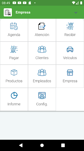 Vista previa de la aplicación