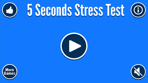 Android application 5 Seconds Stress Test screenshort