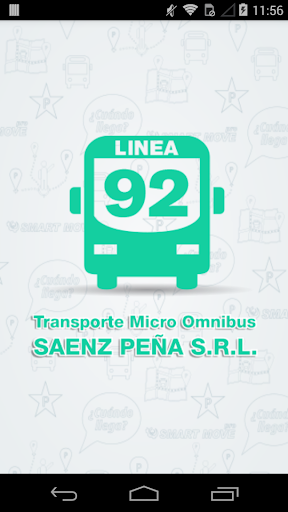 Android application Cuando Llega Línea 92 screenshort
