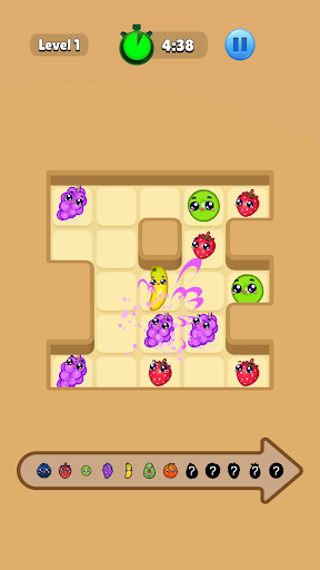 Fruit Connect Merge Puzzle