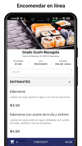 Grado Sushi Screen 2