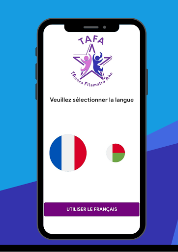 Android application TAFA (Tanora Filamatra Aho) screenshort