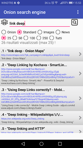 Onion Search Engine 2.4.6 APK screenshots 17