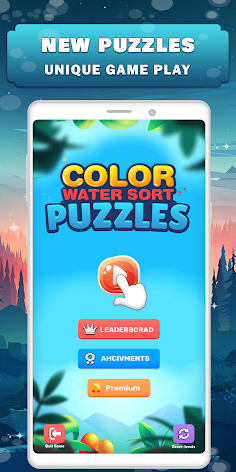 Water Color Sort Puzzle 2023 - Screenshot 1