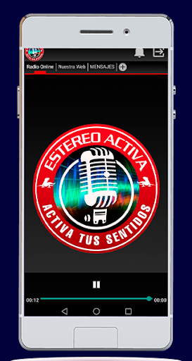 Android application Estereo Activa screenshort