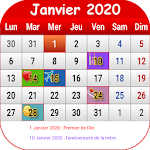 Cover Image of ダウンロード フランスのカレンダー2022 1.24 APK