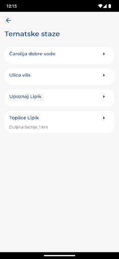 Visit Lipik Screen 2
