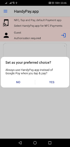 HandyPay.app Screen 3