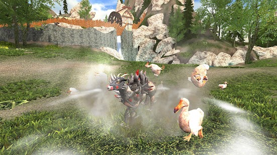 Captura de pantalla del simulador MMO de Goat Simulator