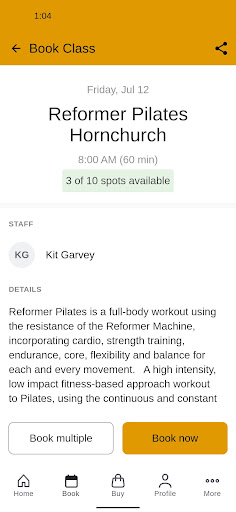 Urban HotYoga ReformerPilates Screen 3