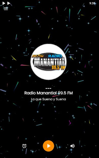 Android application Radio Manantial 99.5 FM screenshort