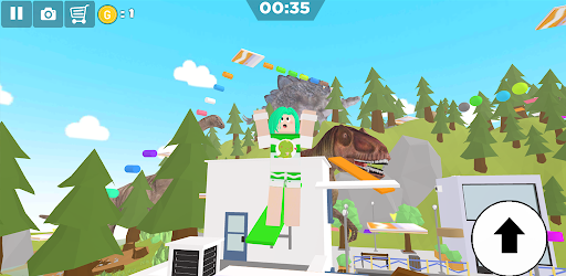 Dino Land Parkour Park Screen 2