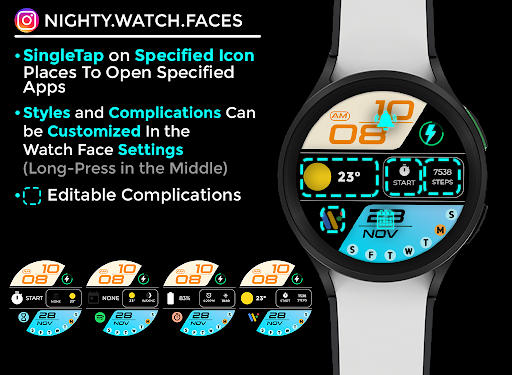 Nighty Digital 05 - watch face