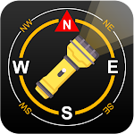 Cover Image of Unduh Flash Light with Compass  APK