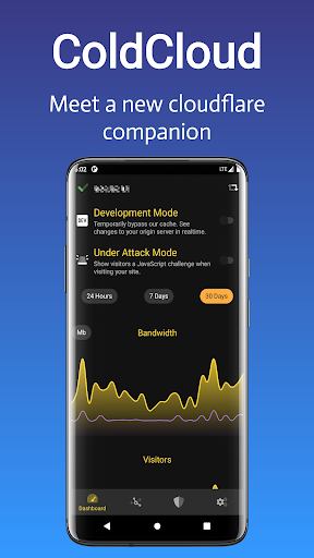 Android application ColdCloud: Cloudflare Manager screenshort
