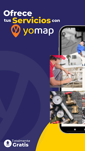 Android application YoMap screenshort