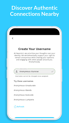 Android application Nearcircl screenshort