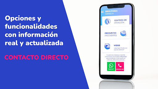 Android application SOI - Seguridad y apoyo screenshort