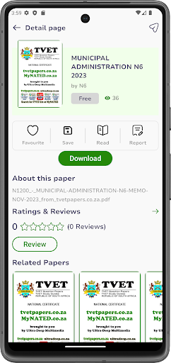 TVET Exam Papers NATED and NCV Screenshot 3 - AppWisp.com