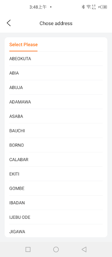 Android application XPARK screenshort