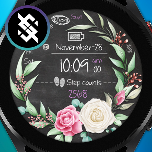 BFF25- Blackboard Art Flower logo