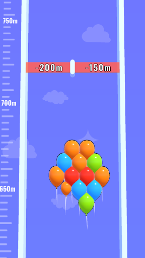 Balloons Crowd 3D Screen 3
