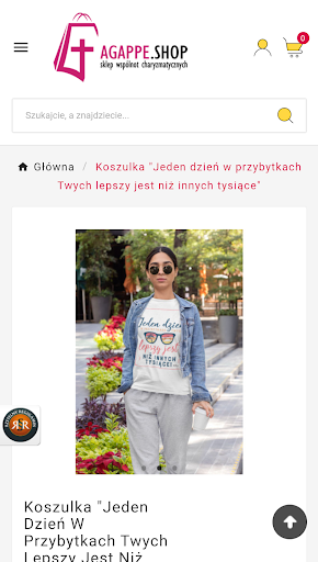 Agappe SHOP Screen 2