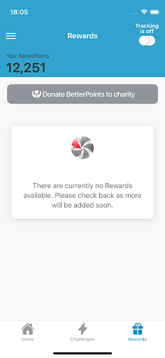 BetterPoints Test Screen 3