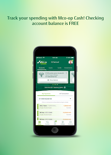 Android application Mco-opCash 5.0 screenshort