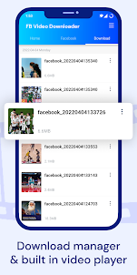 FB Lite Video Saver Facebook