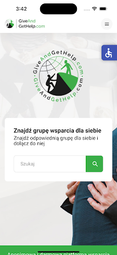 GiveAndGetHelp Screen 2