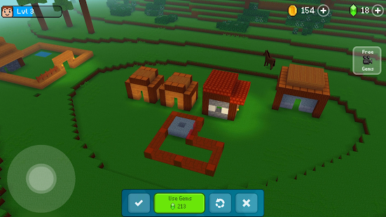 3D 方塊城 (Block Craft)：建造模擬遊戲 Screenshot