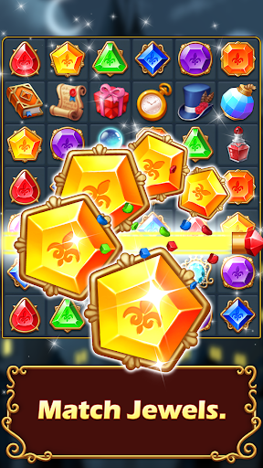 Android application Jewels Mystery: Match 3 Puzzle screenshort