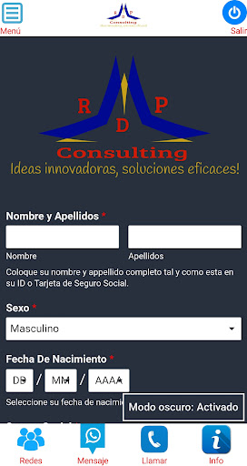 LlenaTuPlanilla.com Screen 3