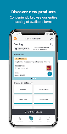 Sea Breeze Food Service Screen 2