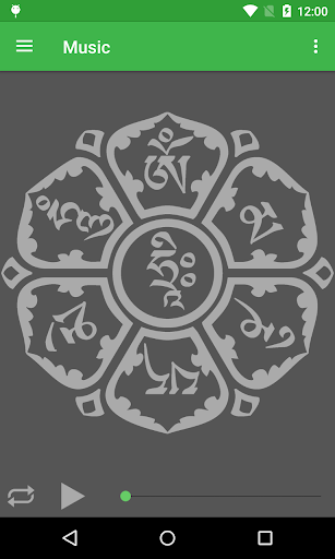 Android application Om mani padme hum screenshort