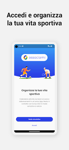 Android application Associami screenshort