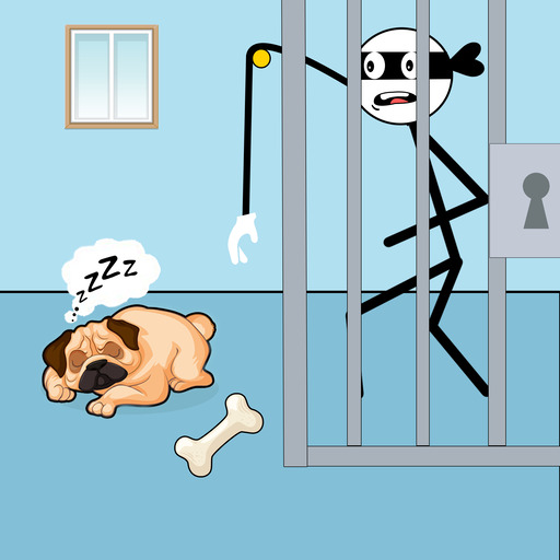 Stickman Thief Puzzle Game 3D Download on Windows