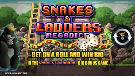 Snakes & Ladders Megadice Slot