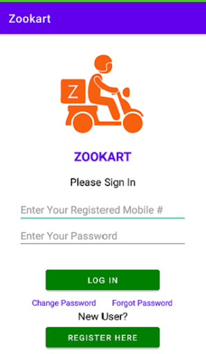 Android application Zookart screenshort