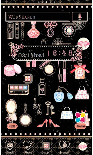 Android application Cosmetic Aesthetic Wallpaper screenshort