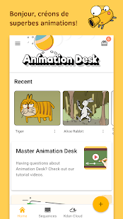 Animation Desk–Cartoon & GIF Capture d'écran