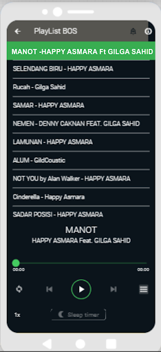 Lagu MANOT Happy ft Gilga Screen 3