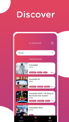 Flickstar Screen 2