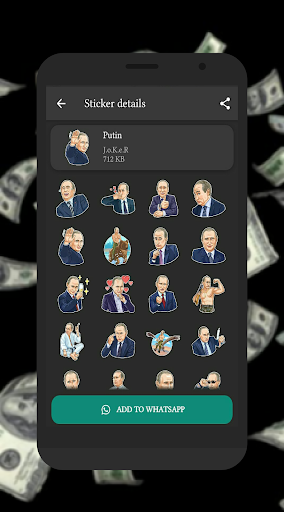 Sticker For Rich People