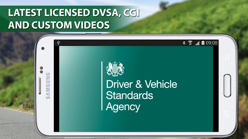 Screenshot of Hazard Perception Test